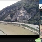 Figure 8 Screenshot of telemetry and video stream transmission during the flight